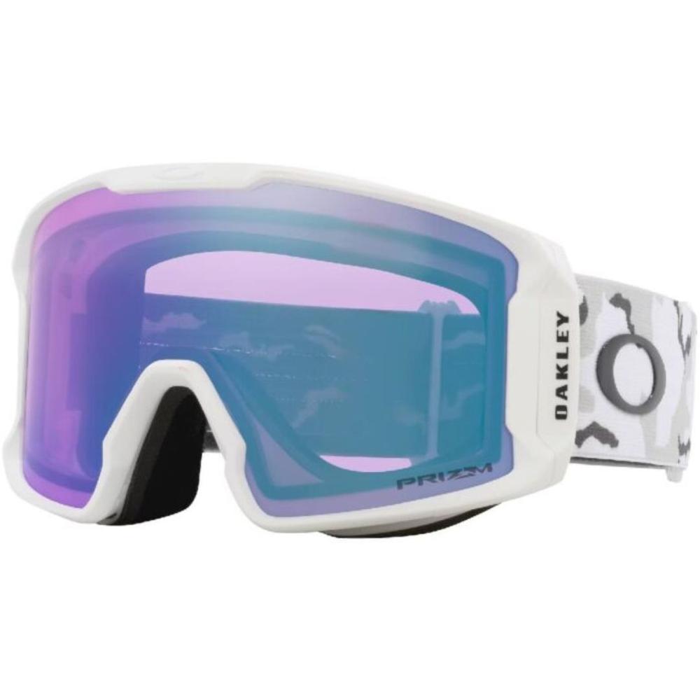 Oakley Line Miner L Snow Goggles WHITECAMOPRIZMICEDIRIDIUM
