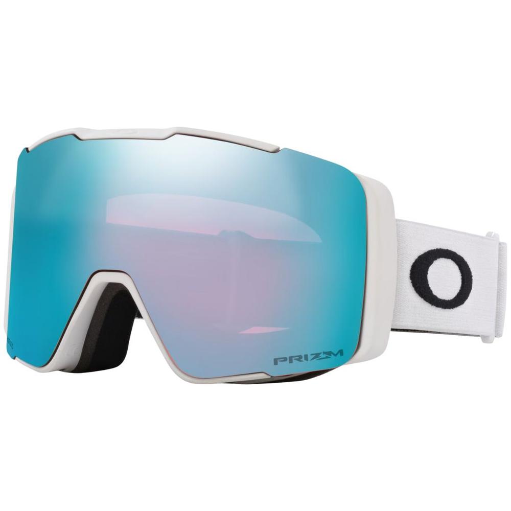 Oakley Line Miner Pro M (Low Bridge Fit) Snow Goggles MATTEWHITEPRIZMSAPPHIREIRIDPRIZMICEDIRID