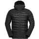 Norrona Men's Falketind Down750 Zip Hood Jacket CAVIARBLACK