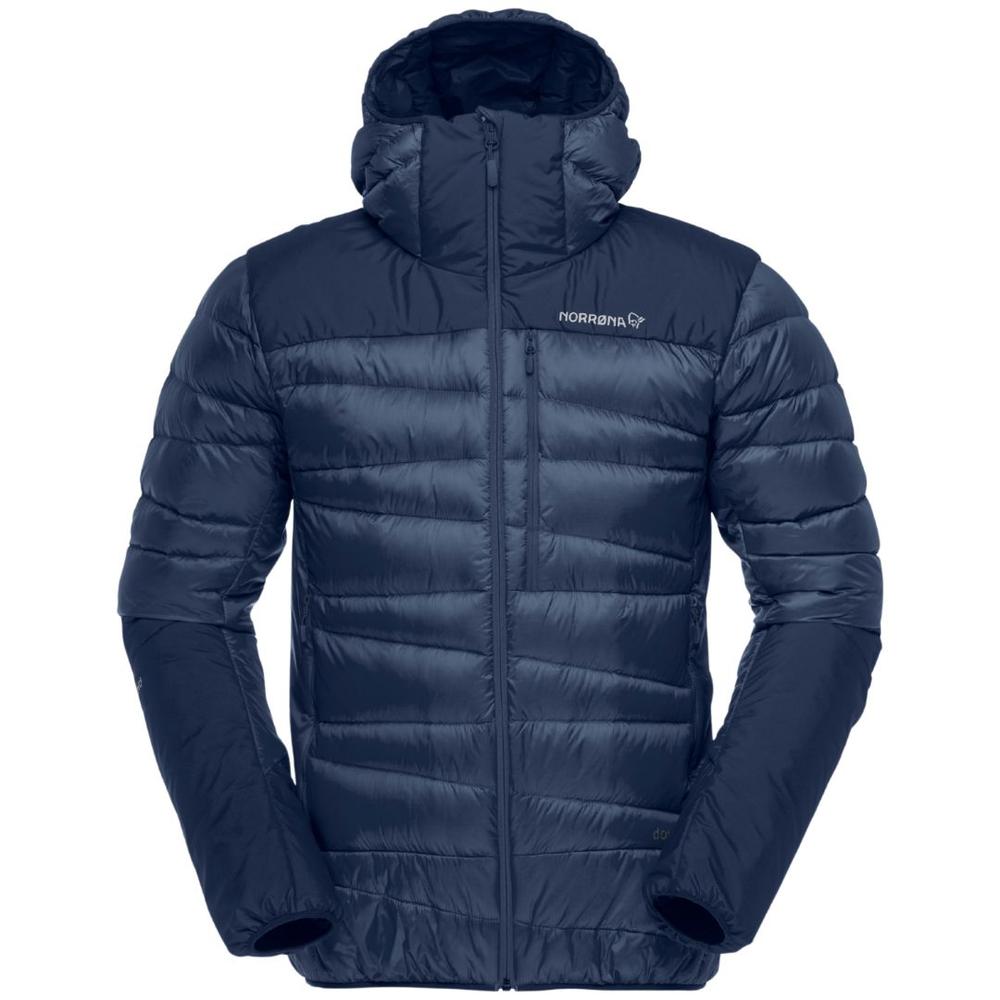 Norrona Men's Falketind Down750 Zip Hood Jacket INDIGONIGHT