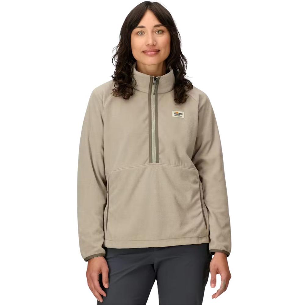Marmot Women's Upward Fleece Half-Zip Pullover SHALEGREY