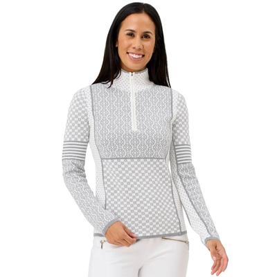 Krimson Klover Women's Pow Zip Neck Sweater