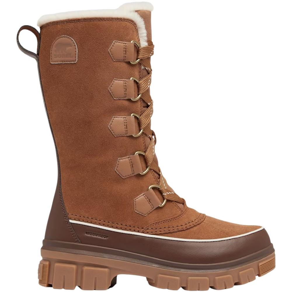 Sorel Women's TIVOLI V Tall Waterproof Boots VELVETTAN/GUM