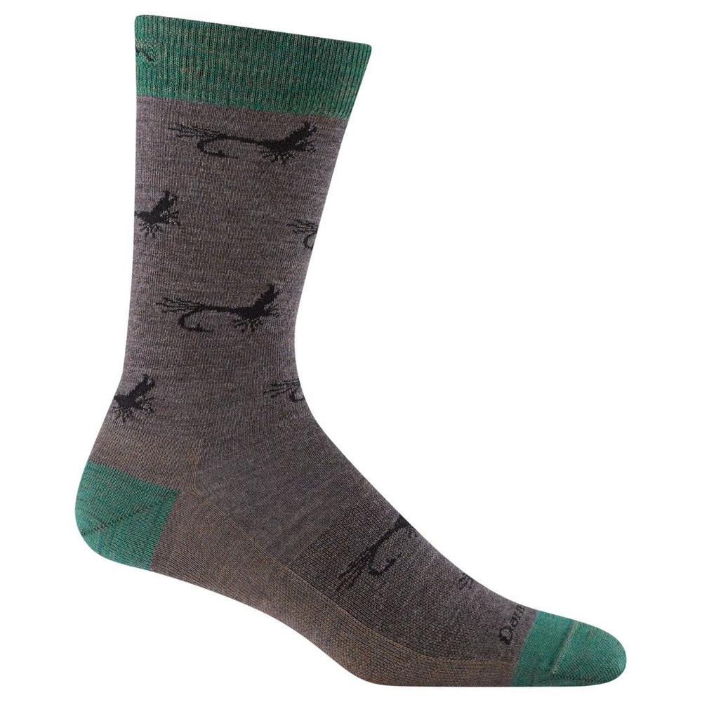 Darn Tough Men's Mcfly Crew Lightweight Socks TAUPE