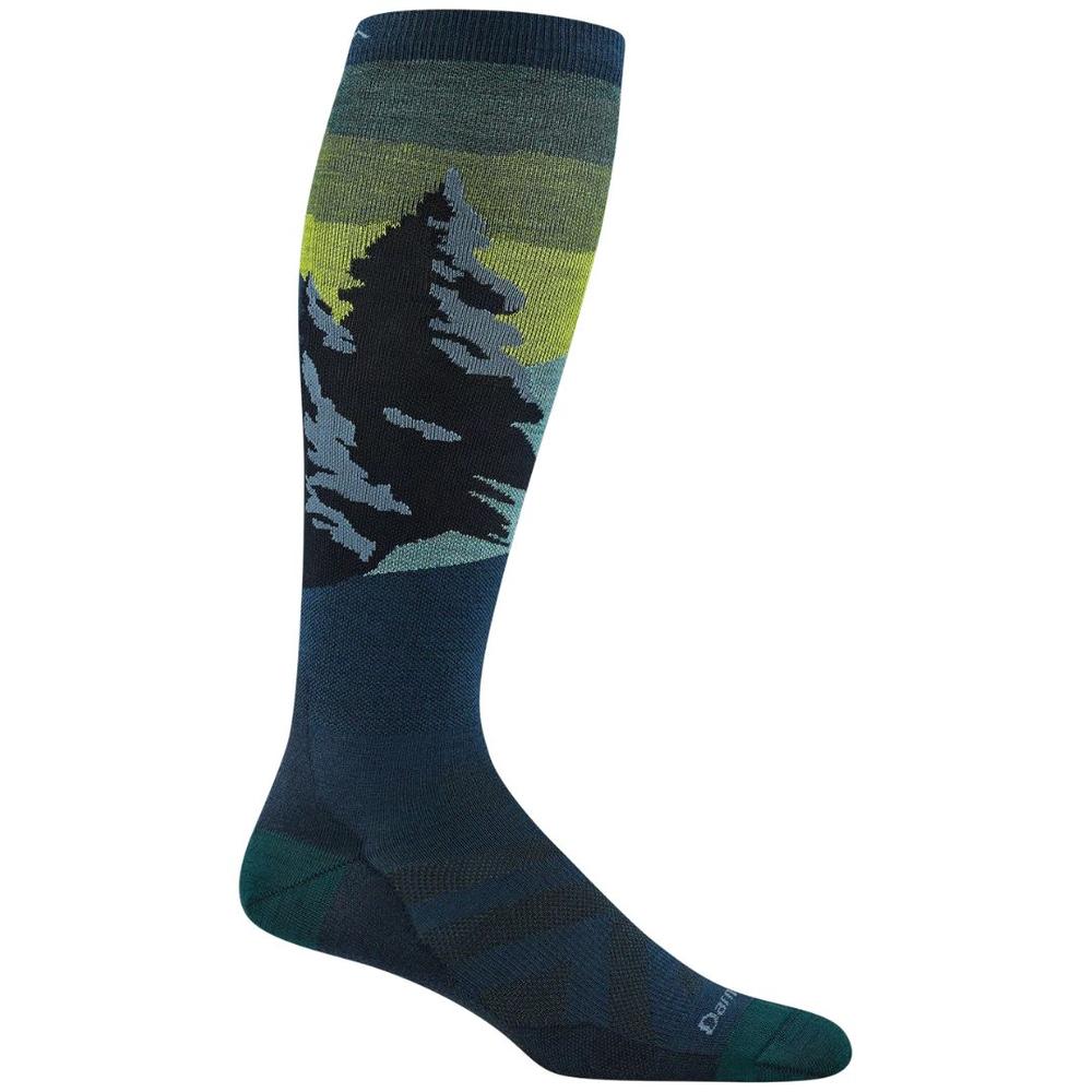 Darn Tough Men's Solstice Lightweight Snow Socks ECLIPSE