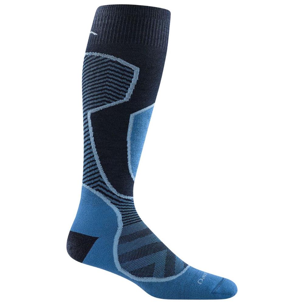Darn Tough Men's Outer Limits  Lightweight Snow Socks COBALT