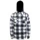 Turbine Women's Uptown Flannel Jacket GRAY