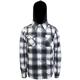 Turbine Men's Midtown Flannel Jacket GRAY