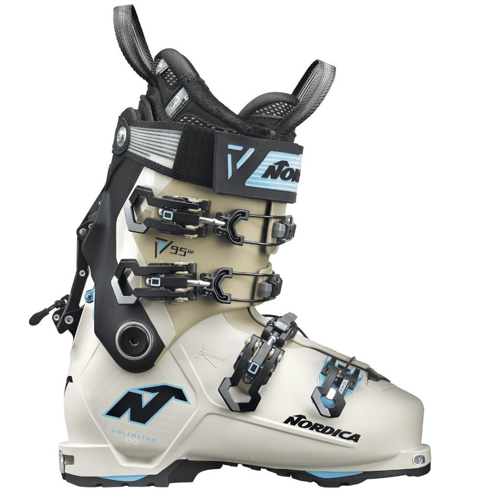 Nordica Women's Unlimited 95 DYN Ski Boots 2026 SAND/BLACK/LIGHTBLUE