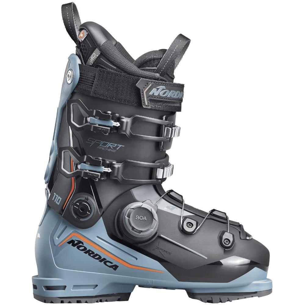 Nordica Men's Sportmachine 3 110 BOA Ski Boots 2026 BLACK/BLUE/RED