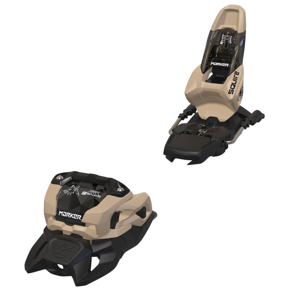 Marker Squire 11 Ski Bindings 2026 - 110mm BLACK/TAN