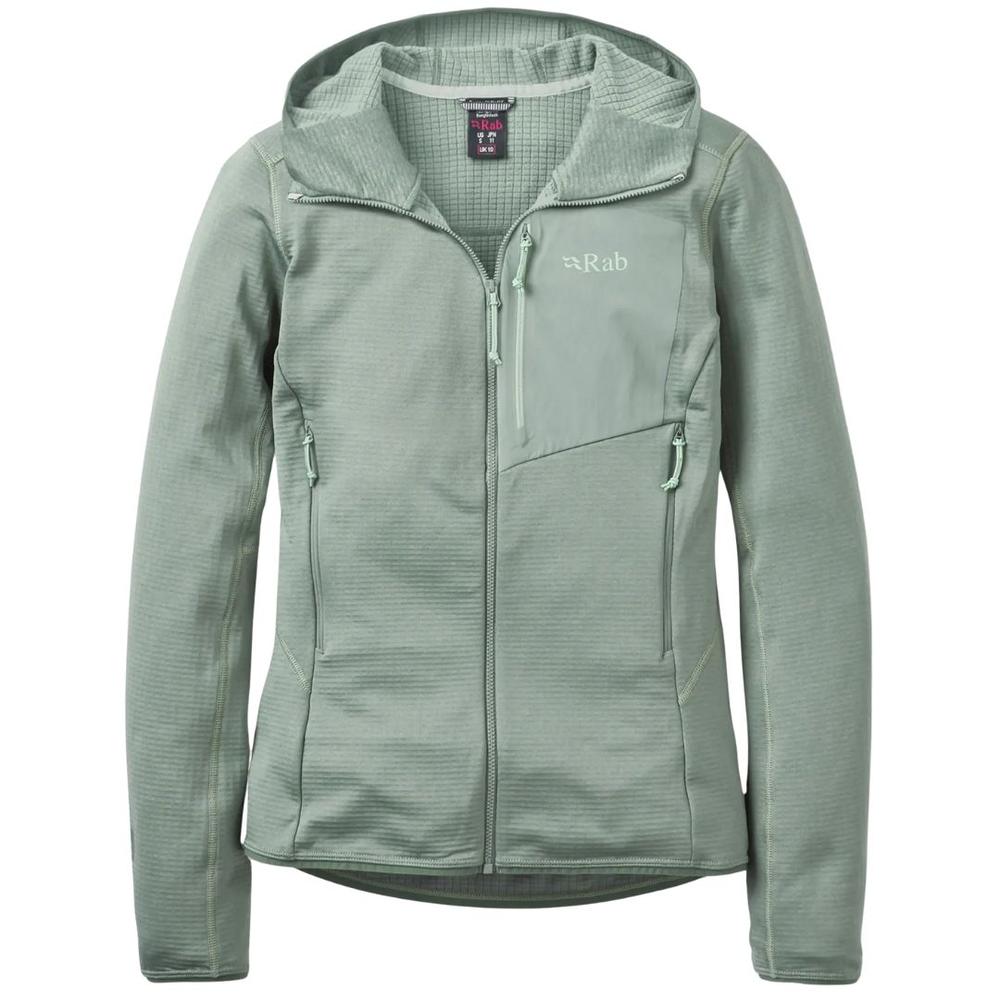 Rab Women's Ascendor Hoody DARKFIGGREEN