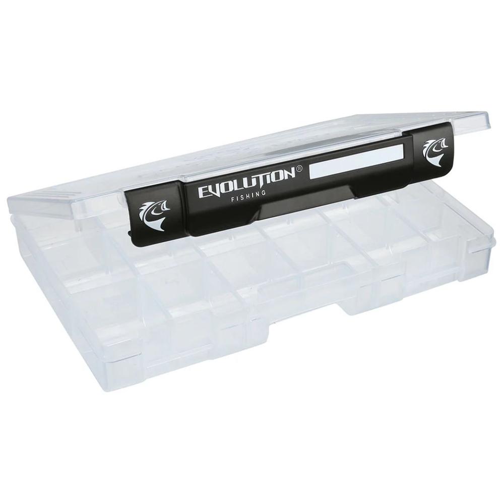 Evolution Outdoors 3600 Quiklatch Tackle Tray CLEAR