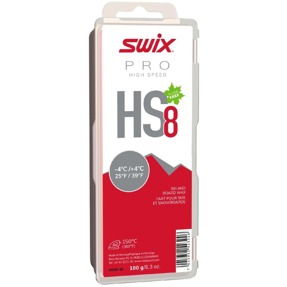 Swix HS8 Red Wax -4°C/+4°C, 180g NA