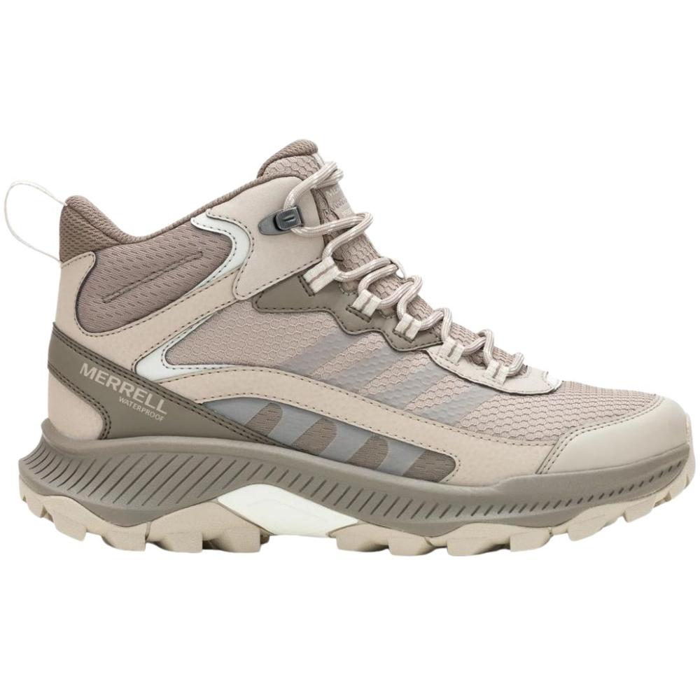 Merrell Women's Speed Strike 2 Mid Waterproof Hiking Boots STONE