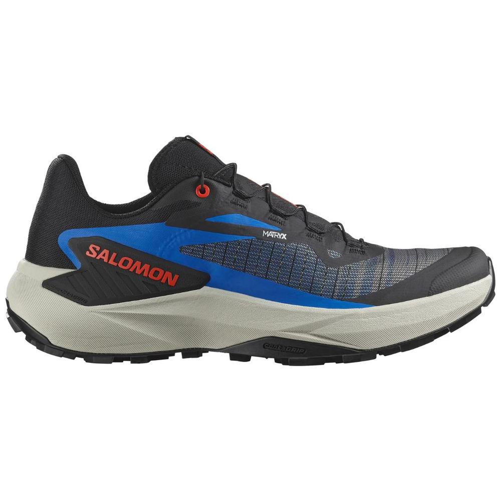 Salomon Men's Genesis Trail Running Shoes BLACKFRENCHBLUECHERT
