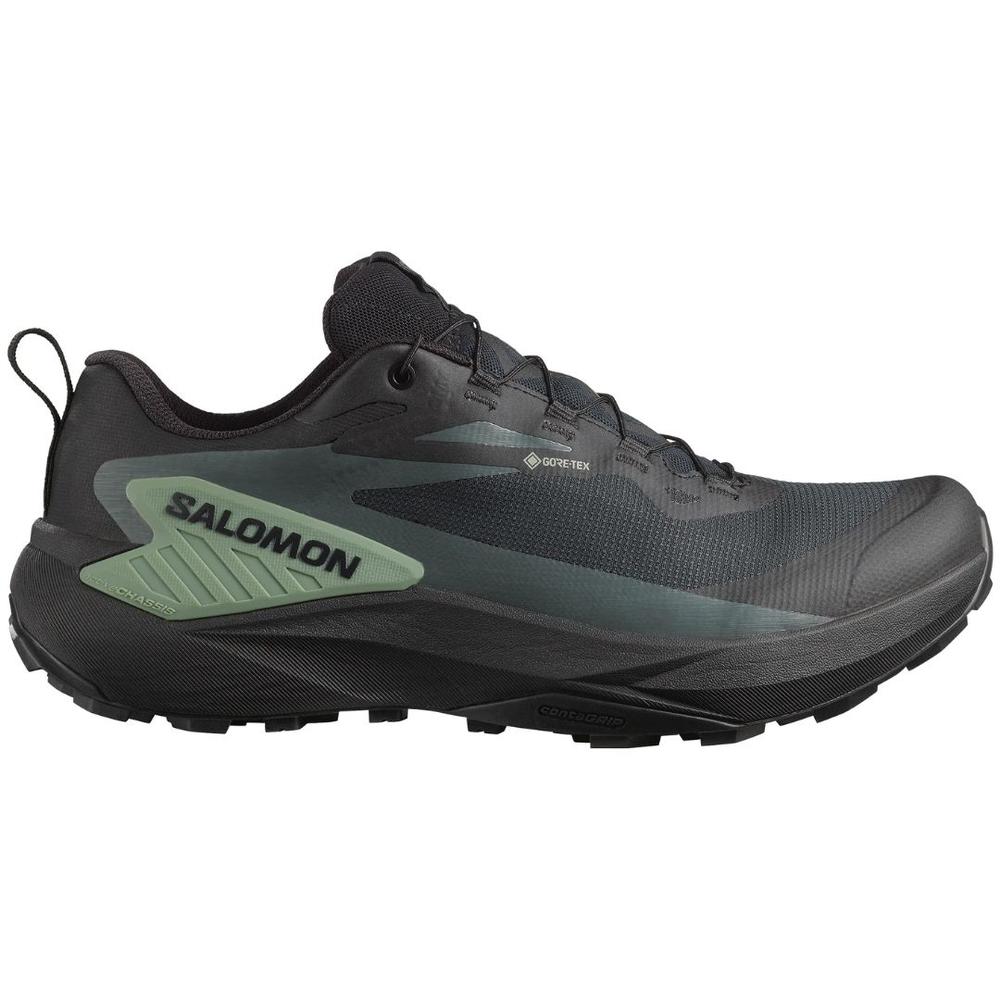 Salomon Men's Genesis Gore-Tex Trail Running Shoes BLACKAGVGRUBNCHI