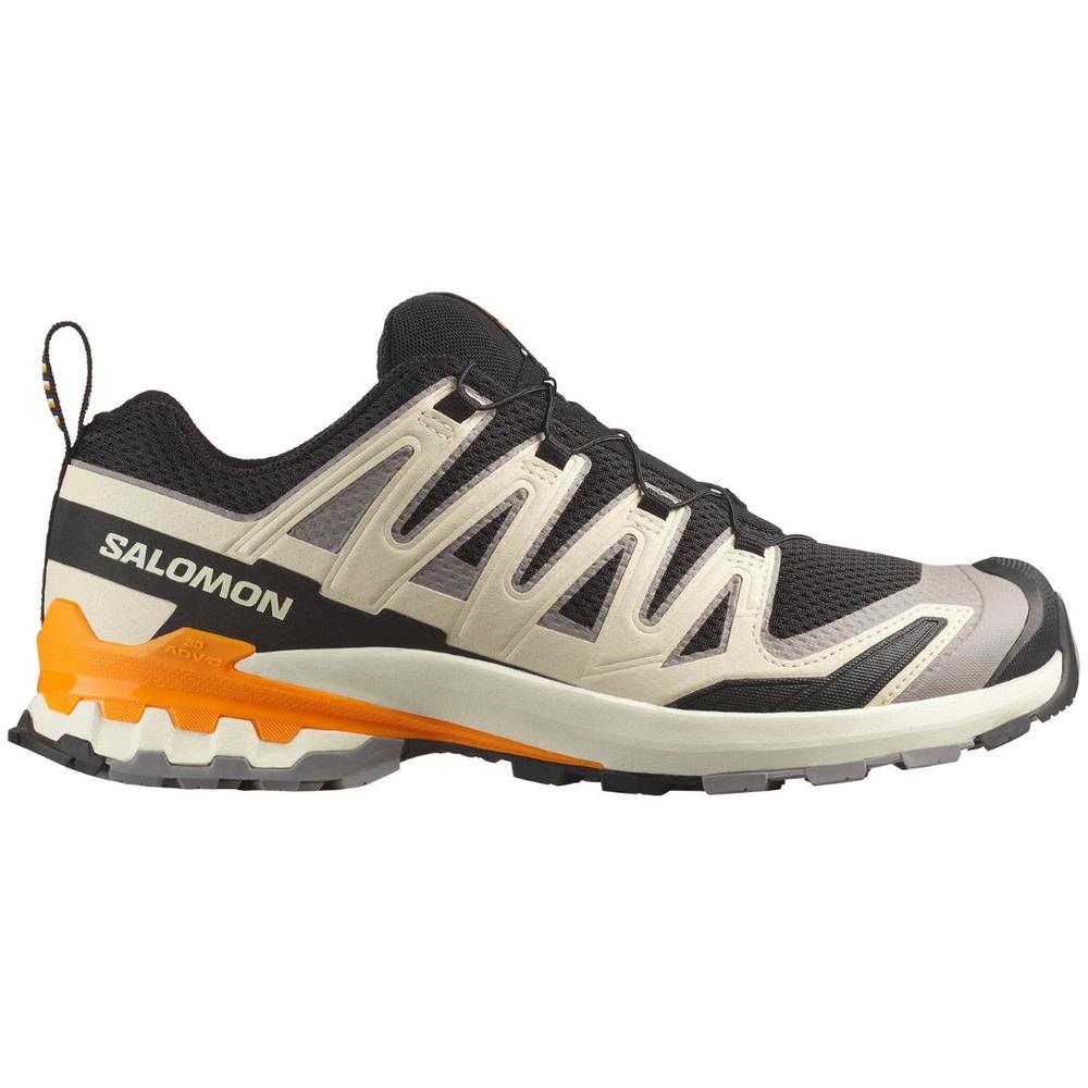 Salomon Men's XA Pro 3D V9 Trail Running Shoes BLACKGULLTURMERIC