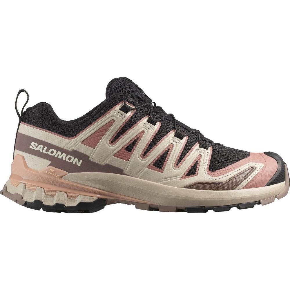 Salomon Women's XA Pro 3D V9 Trail Running Shoes BLACKBURLWOMAHOGR