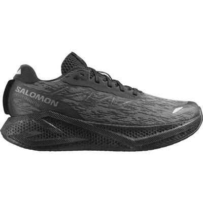 Salomon Men's Aero Glide 4 Running Shoes - Black/Asphalt/Black