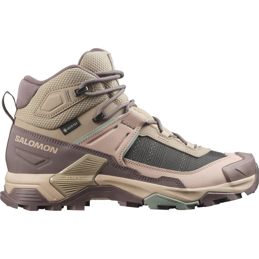 Salomon Women's X Ultra 5 Mid Gore-Tex Hiking Boots IRONDSRTANGR