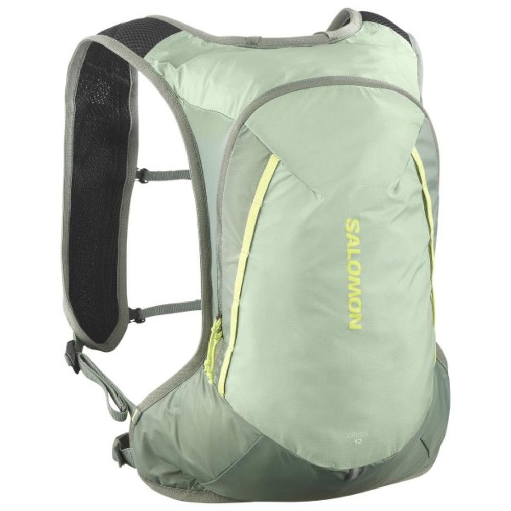 Salomon Cross 12L Pack - Green Milieu/Agave Green/Sharp Green MILIEUAGAVEGREENSHARP