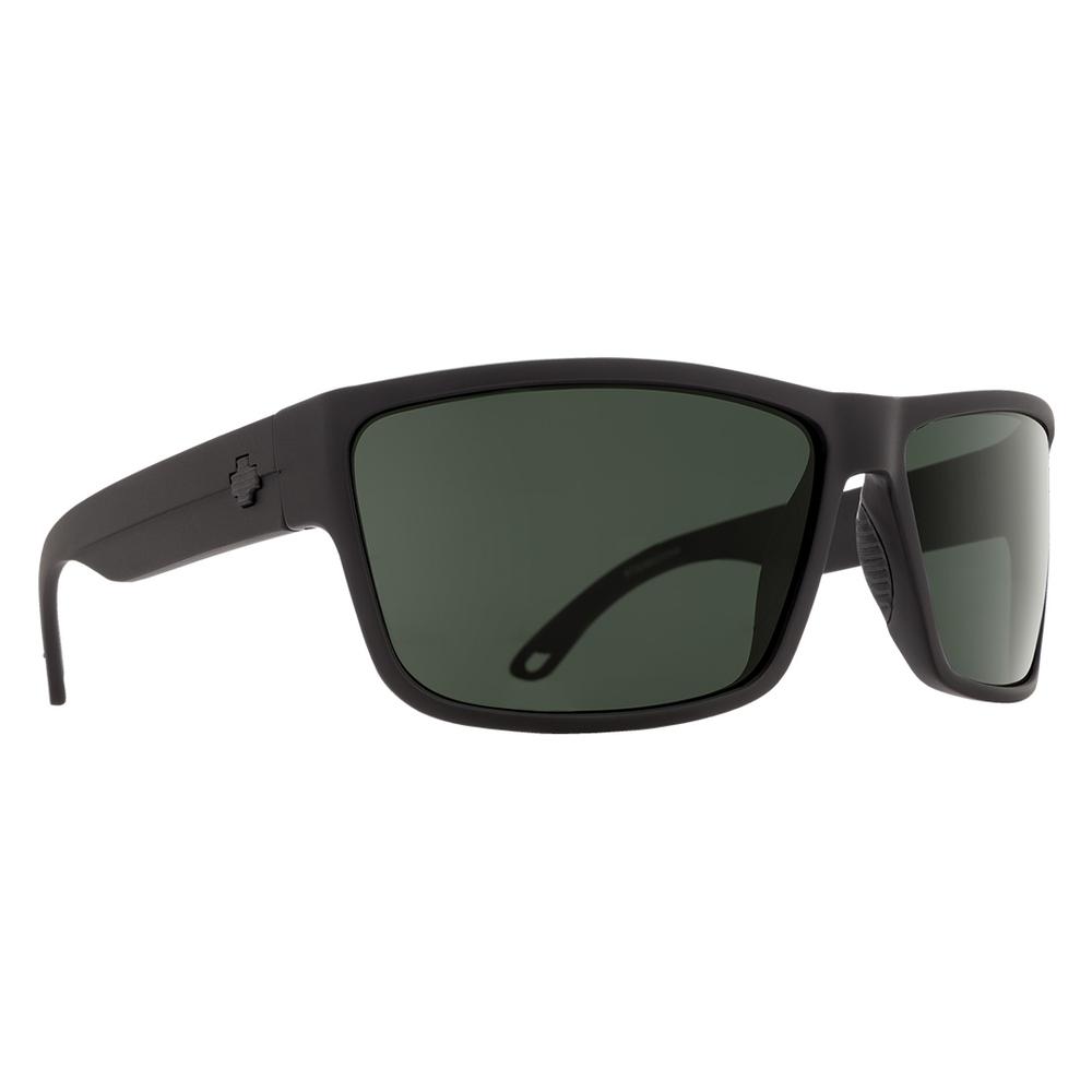  Spy Rocky Sunglasses Matte Black/Happy Grey Green