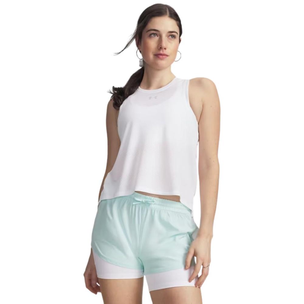 Under Armour UA Velociti Women's Singlet Tank Top WHITEREFLECTIVE
