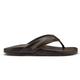 OluKai Men's Mea Ola Mano Leather Sandals DKJAVA/MUSTANG