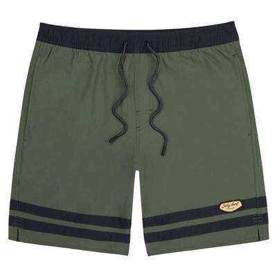 Jetty Men's Reckoner Lined Shorts - Olive