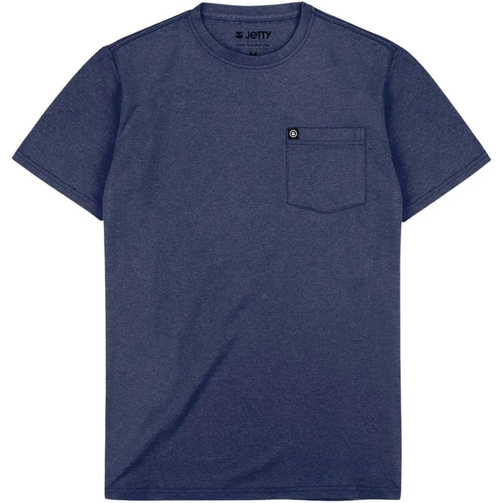 Jetty Men's Striker Pocket Tee - Navy NAVY