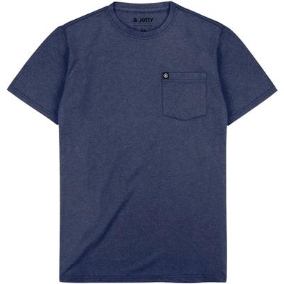 Jetty Men's Striker Pocket Tee - Navy