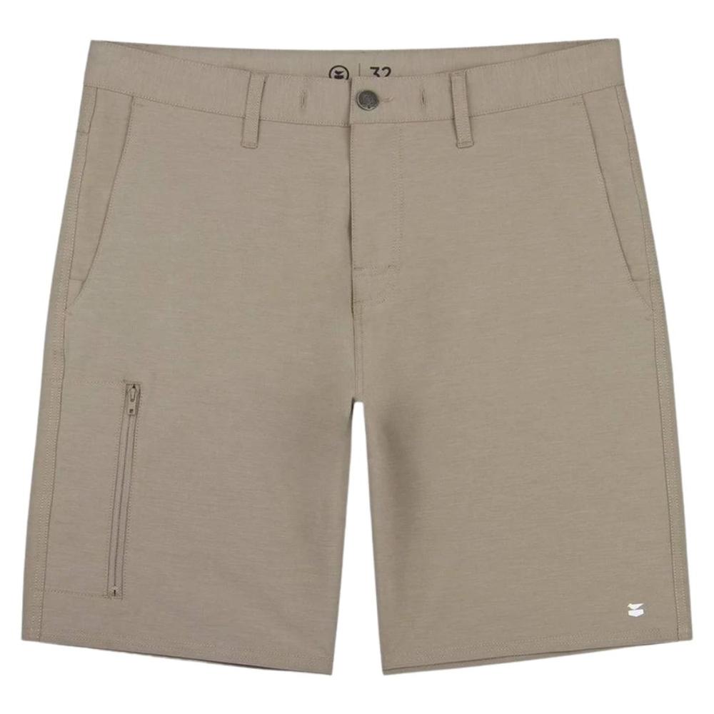 Jetty Men's Polywog Hybrid Walkshorts - Khaki KHAKI