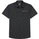 Jetty Men's Garwood Woven Short Sleeve Shirt - Black BLACK