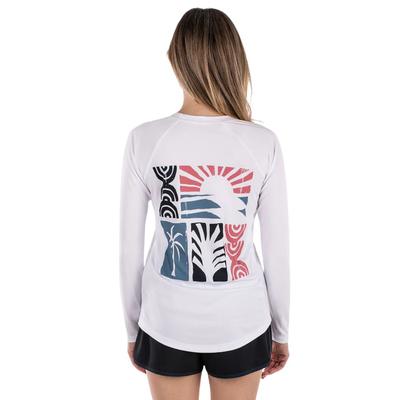 Jetty Women's Retreat UV Long Sleeve - White