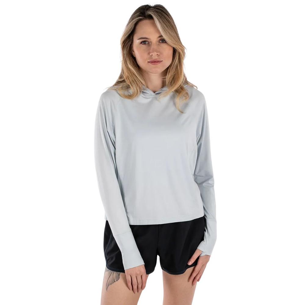 Jetty Women's Sadie Performance UV Hoodie - Blue BLUE