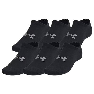 Under Armour UA Essential Unisex 6-Pack No-Show Socks