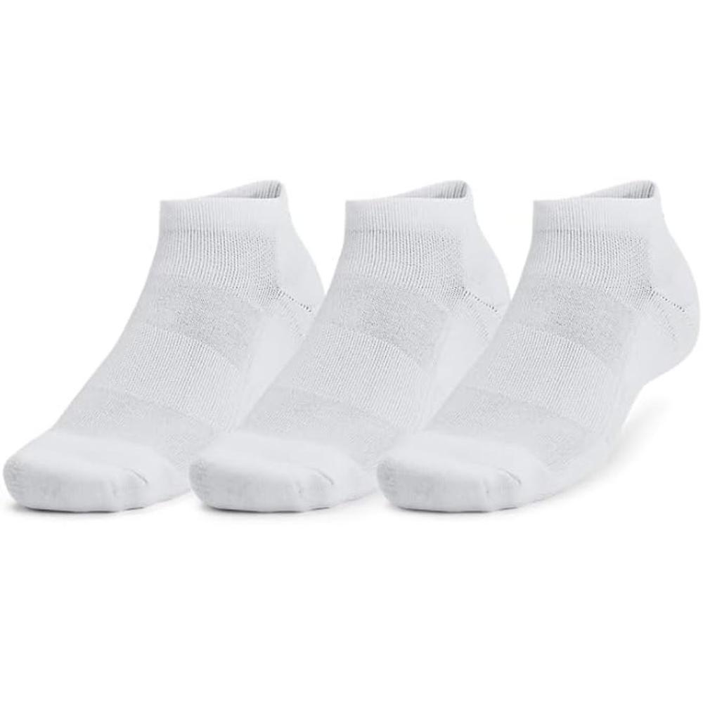 Under Armour Unisex Training Cotton Low Socks - 3 Pack WHITEWHITEBLACK
