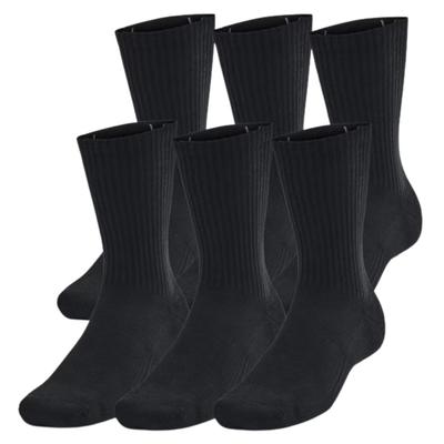 Under Armour Unisex UA Training Cotton Crew Socks (6-Pack)