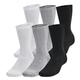 Under Armour Unisex UA Training Cotton Crew Socks (6-Pack) STEELWHITEBLACK