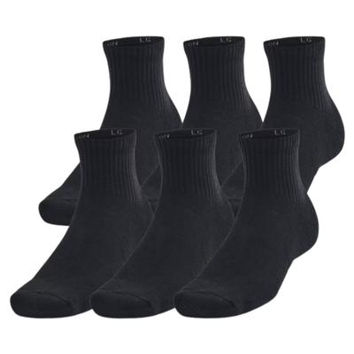 Under Armour Unisex UA Training Cotton Quarter Socks (6-Pack)