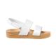 Reef Toddler Girls' Little Water Vista Sandals WHITE/TAN