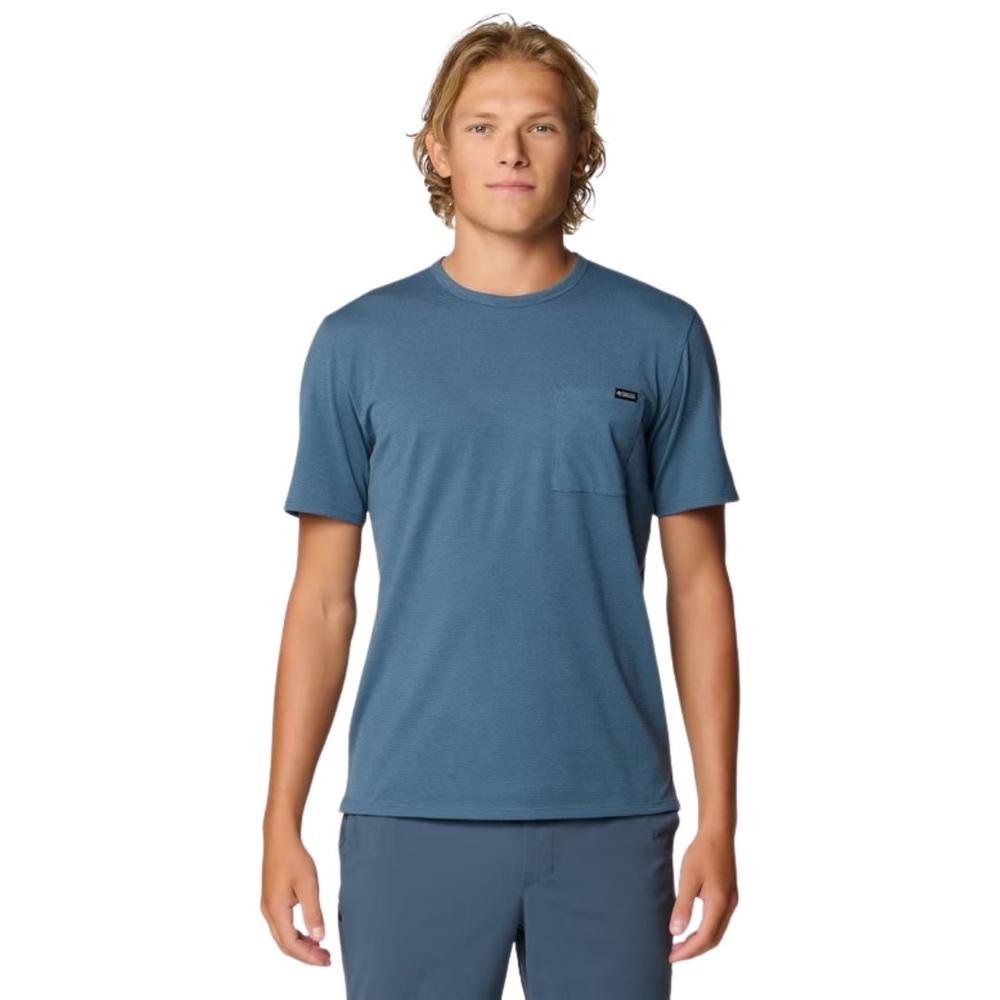 Mountain Hardwear Men's Low Exposure Short Sleeve Shirt MOONBLUE