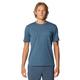 Mountain Hardwear Men's Low Exposure Short Sleeve Shirt MOONBLUE