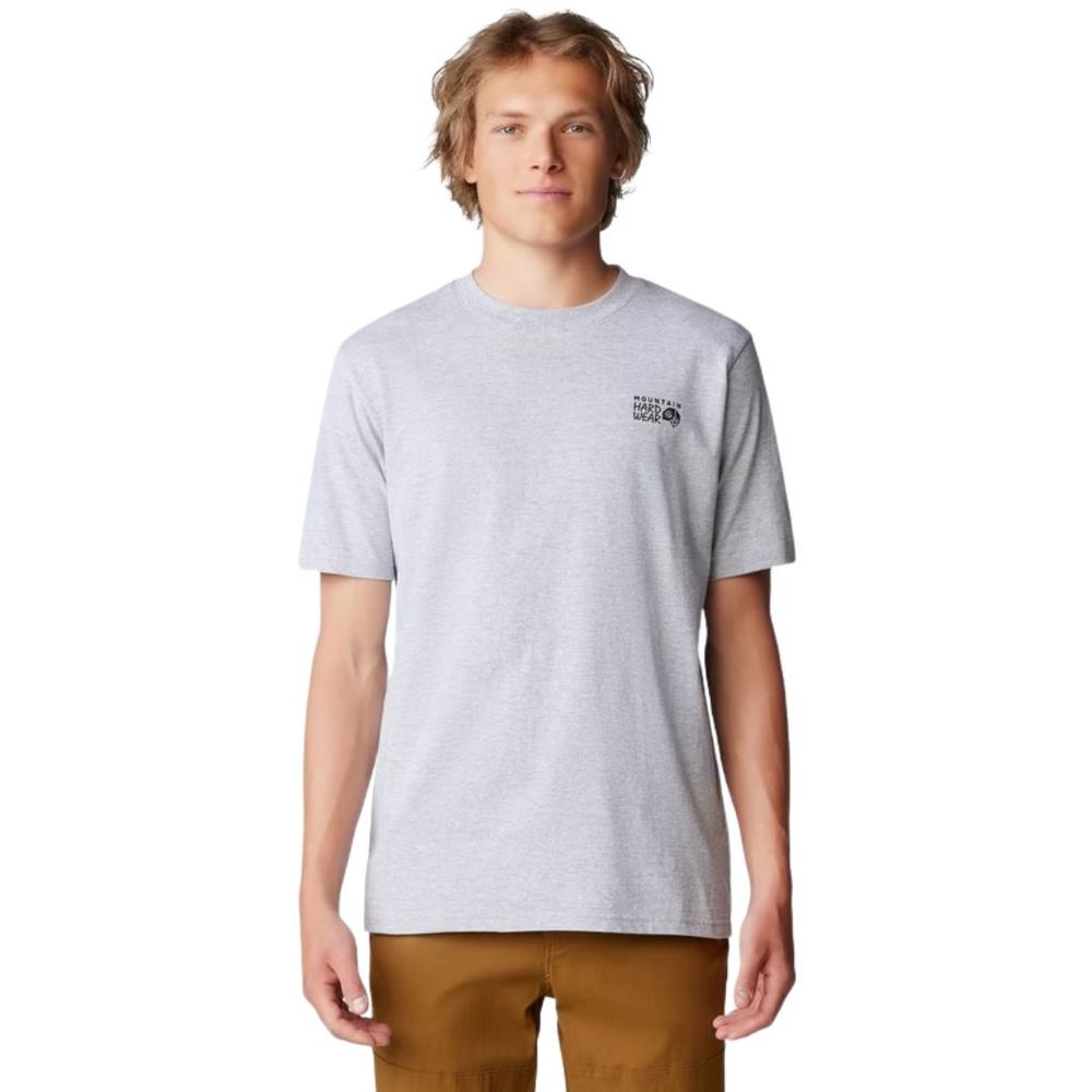 Mountain Hardwear Men's MHW Box Logo Short Sleeve Shirt HARDWEARGREYH