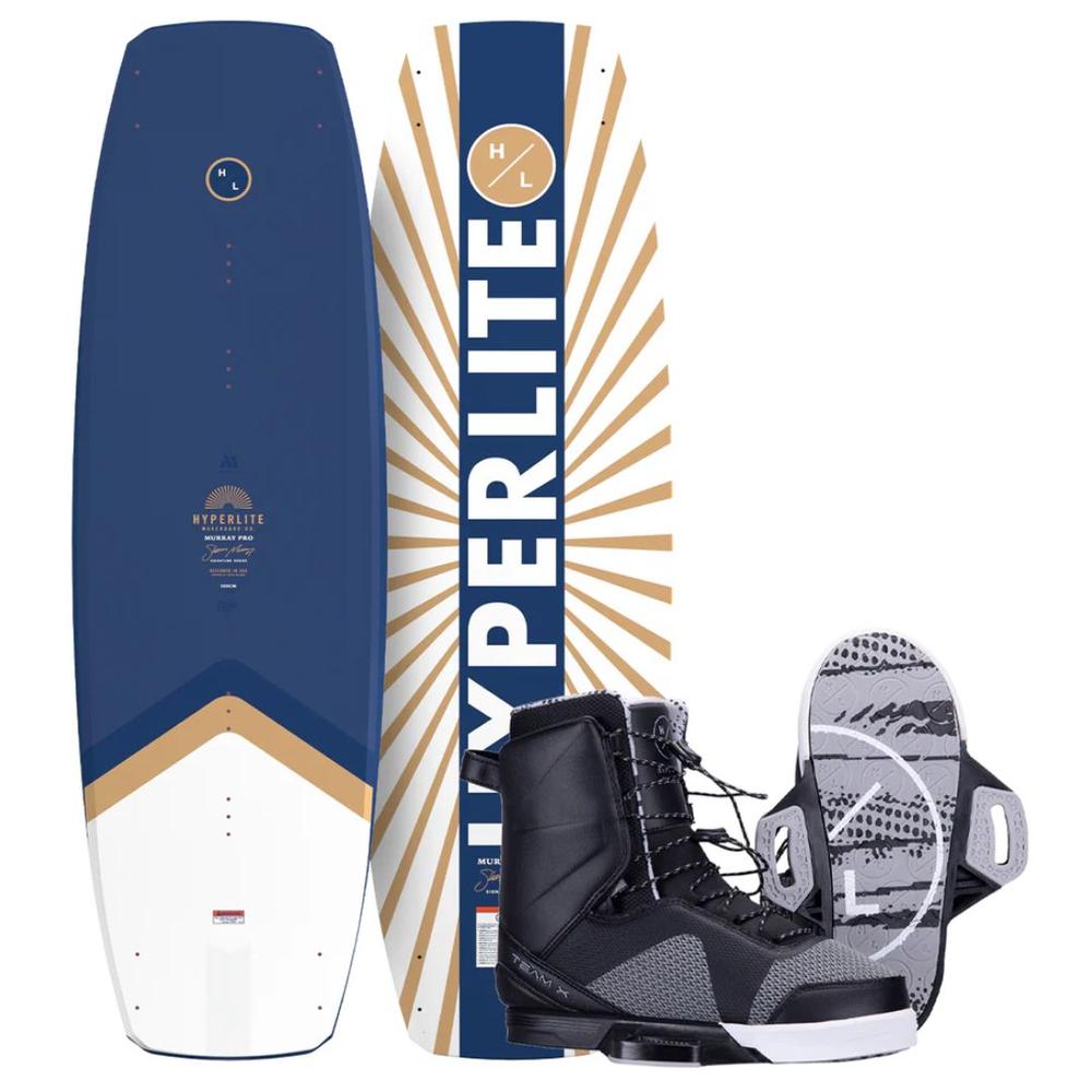 Hyperlite 134 Murray Pro Wakeboard w/ 7/8 Team X Bindings 2026 NA