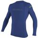 O'Neill Youth Basic Skins UPF 50+ Long Sleeve Rash Guard PACIFIC
