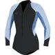 O'Neill Women's Bahia 2/1mm Front Zip Long Sleeve Surf Suit TEMPSTEEL/SURFAB/CHAMBLU