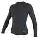 O'Neill Women's Hyperfreak Skins Long Sleeve Rash Guard TEMPSTEEL/SHISLANDSKY