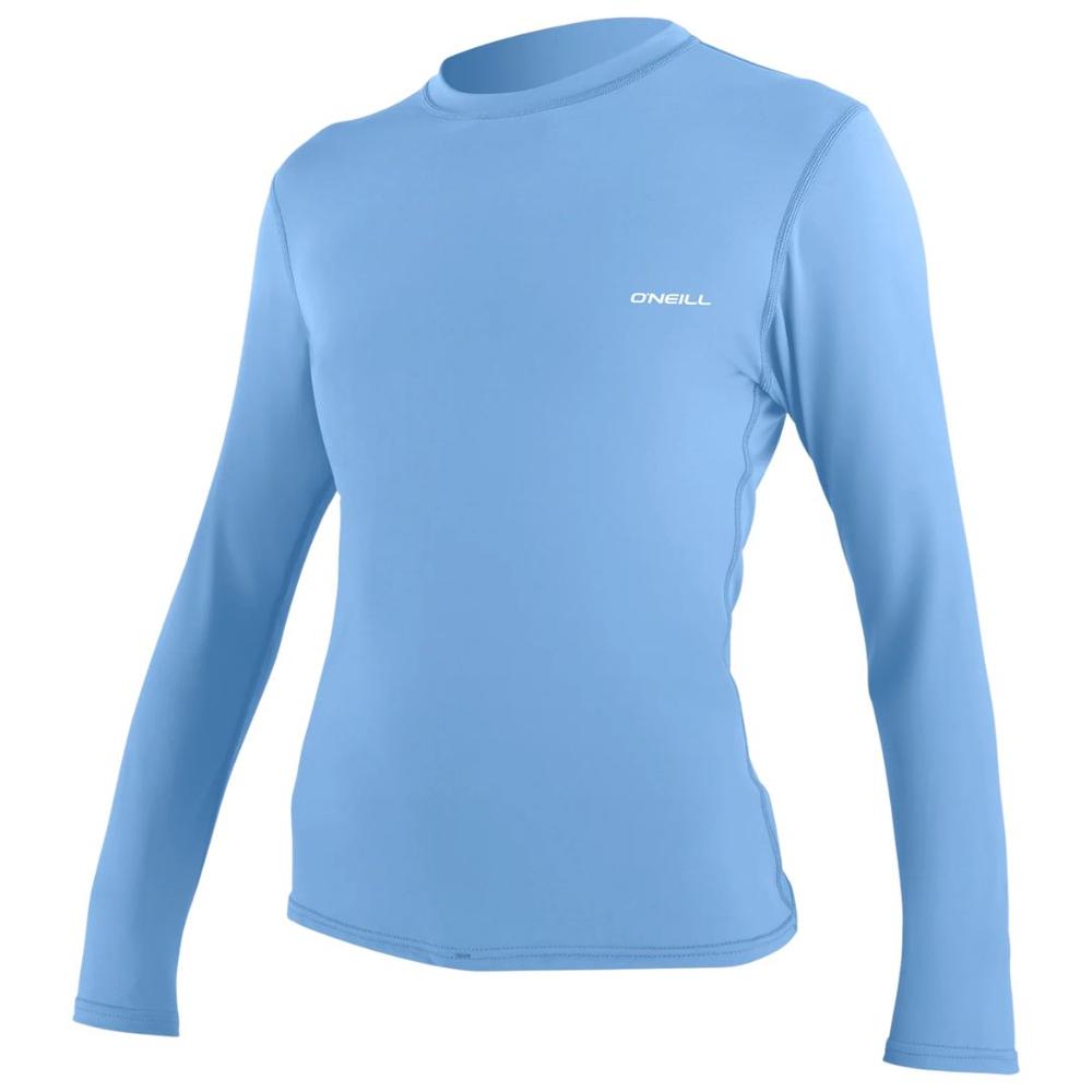 O'Neill Women's Basic Skins-2 Long Sleeve Sun Shirt AZURINE